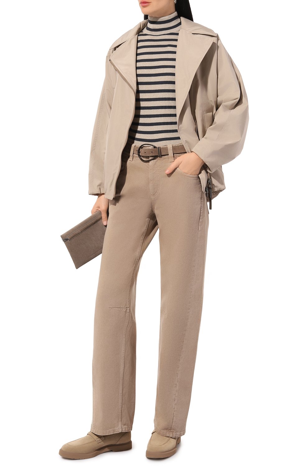 Водолазка из кашемира и шелка BRUNELLO CUCINELLI, арт. M41841604P, фото 2