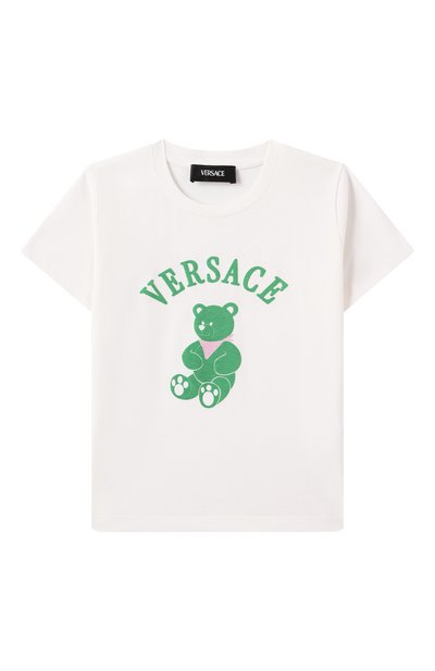 Хлопковая футболка VERSACE, арт. 1018570/1A13082, фото 1