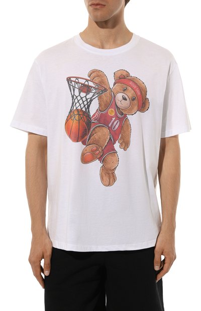 Хлопковая футболка BISIBIGLIO, арт. TEDDY DUNK SLUM, фото 3