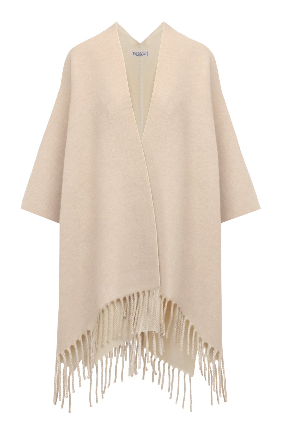 Пончо из шерсти и каше�мира BRUNELLO CUCINELLI, арт. MSCDAGP42, фото 1