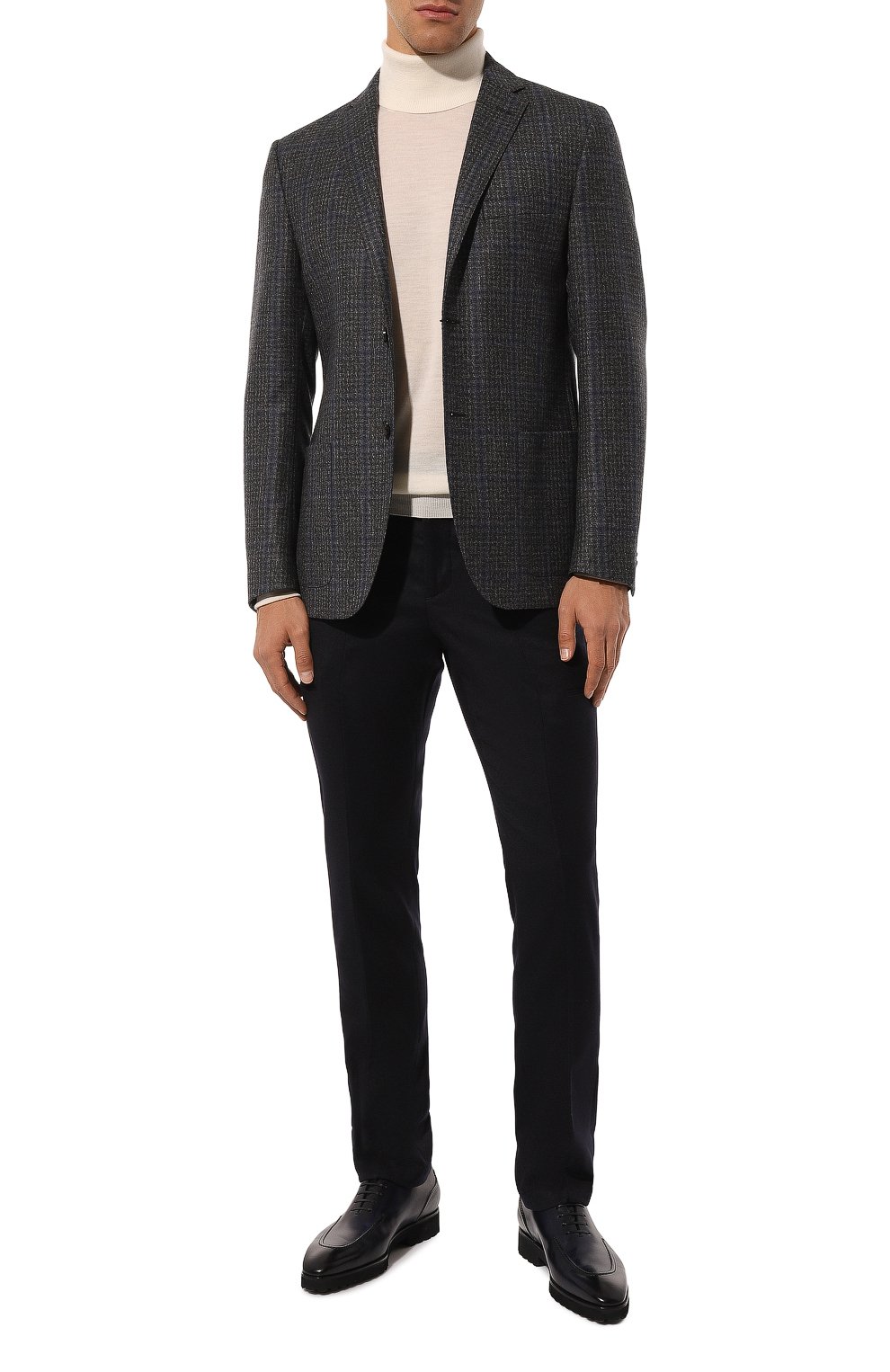 Шерстяной пиджак CORNELIANI, арт. 946002-9416454, фото 2