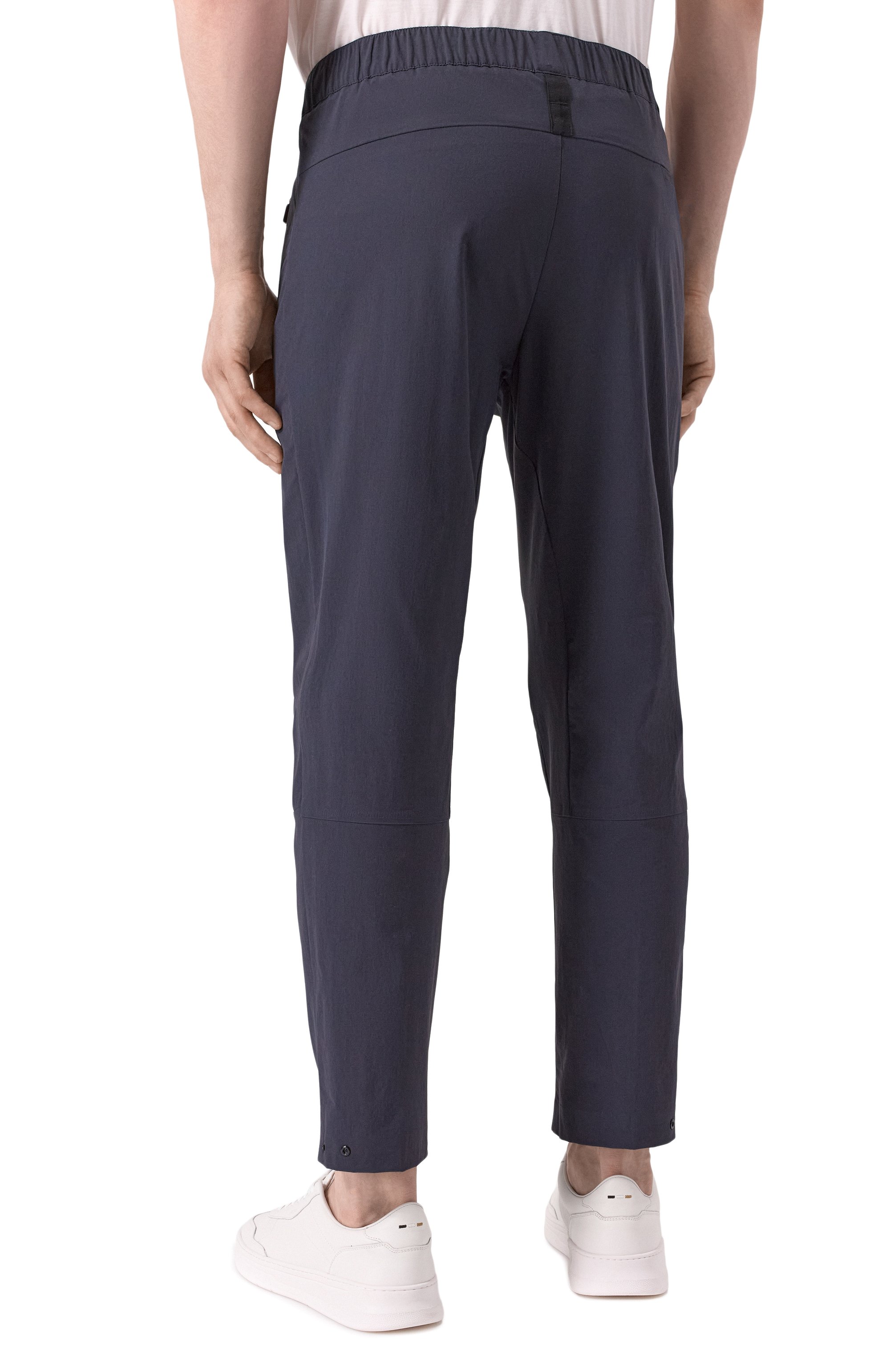 Брюки BOSS GREEN темно-синего цвета по цене 22450 руб., арт. 50529668, фото 4 Брюки BOSS GREEN, арт. 50529668, фото 4