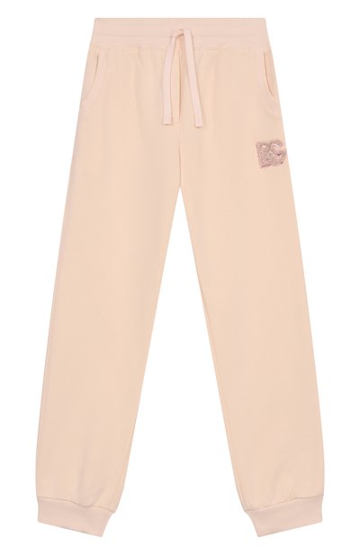 Хлопковые джоггеры DOLCE & GABBANA, арт. L5JPG9/G7PKQ/10-12+