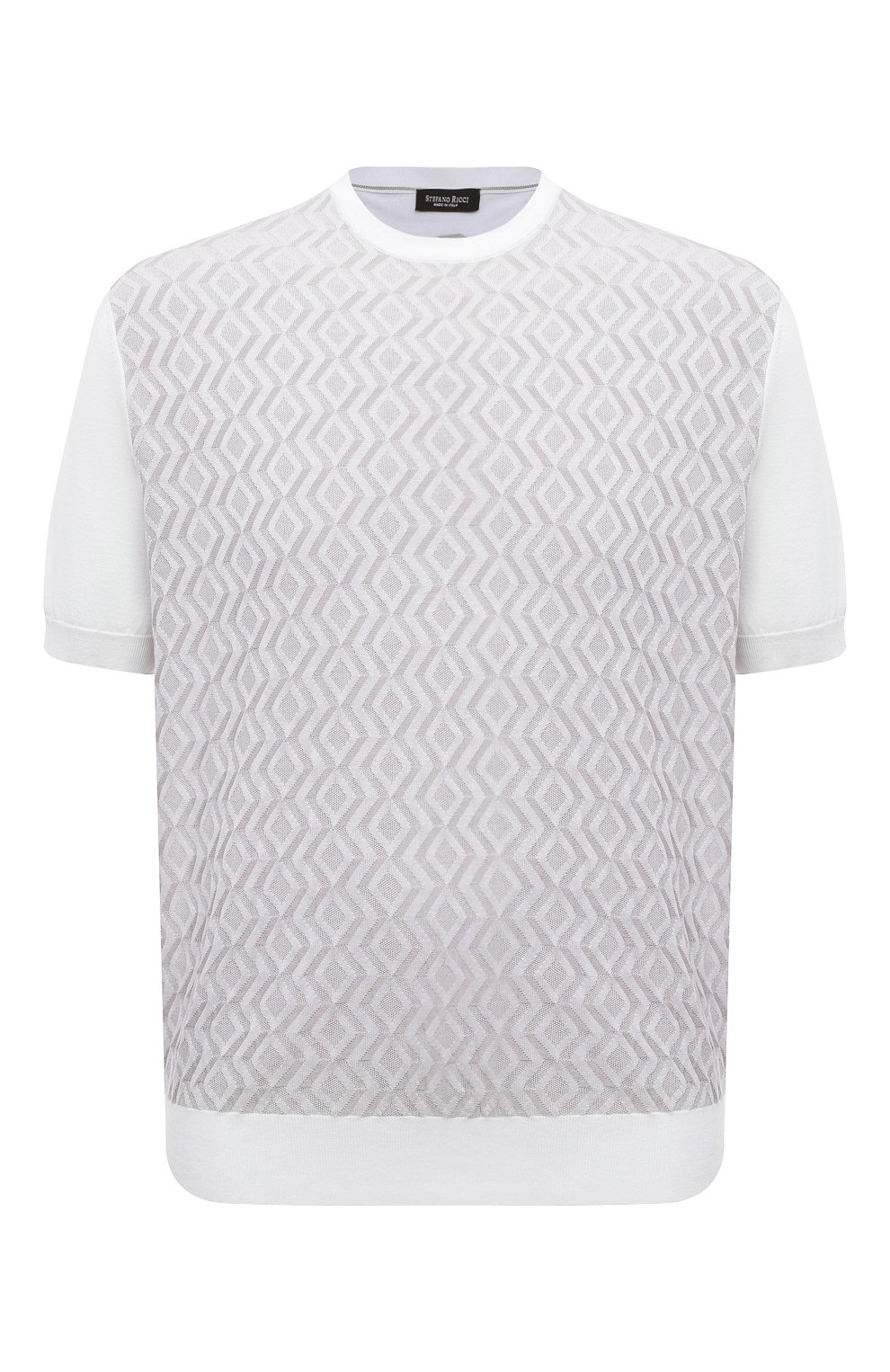 Джемпер из хлопка и шелка STEFANO RICCI, арт. K616393G10/F24231, фото 1