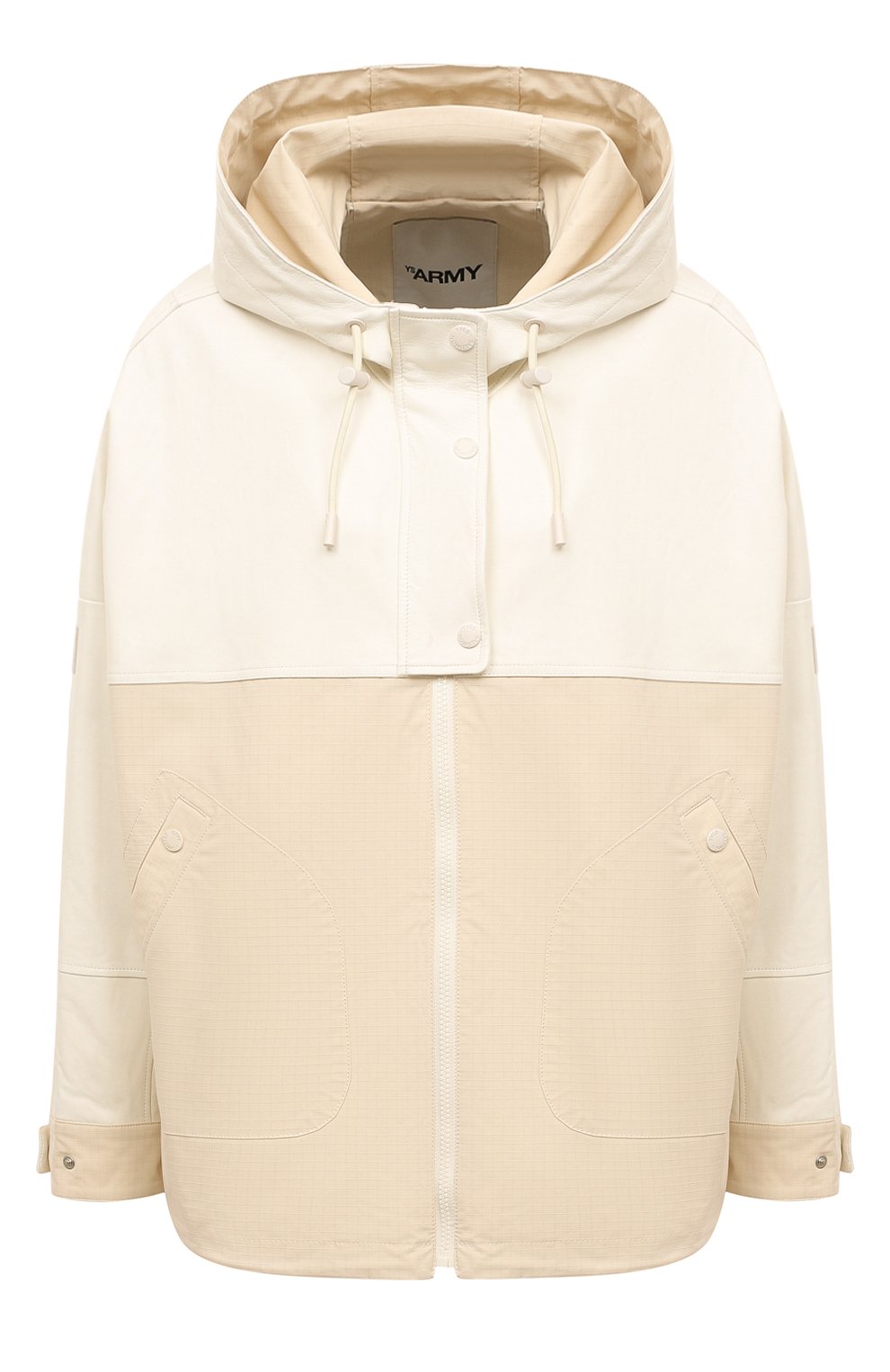 Куртка YS ARMY PARIS кремового цвета по цене 131500 руб., арт. 23EFV00464A45W, фото 1 Куртка YS ARMY PARIS, арт. 23EFV00464A45W, фото 1