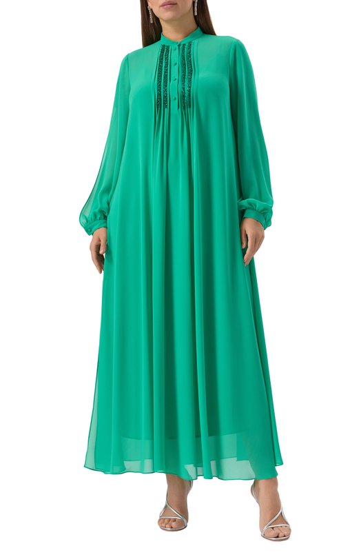 Платье Marina Rinaldi Elegante TAPPET0 Зелёный  TAPPET0 Фото 3
