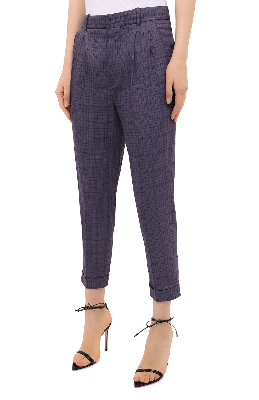 Льняные брюки ISABEL MARANT ETOILE, арт. PA1514-21P013E/L0WEA, фото 3