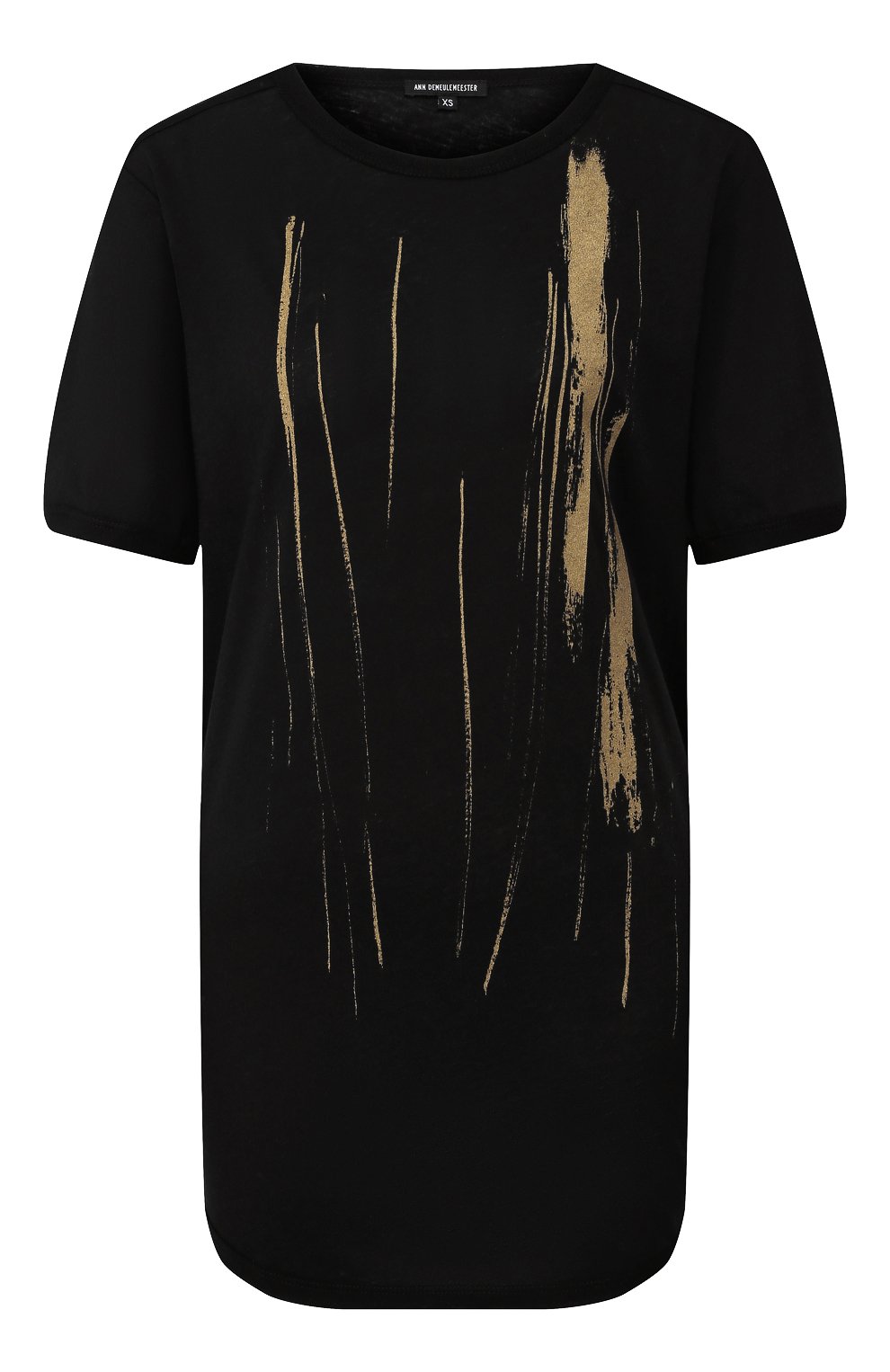 Хлопковая футболка ANN DEMEULEMEESTER, арт. 1902-3965-232-098, фото 1