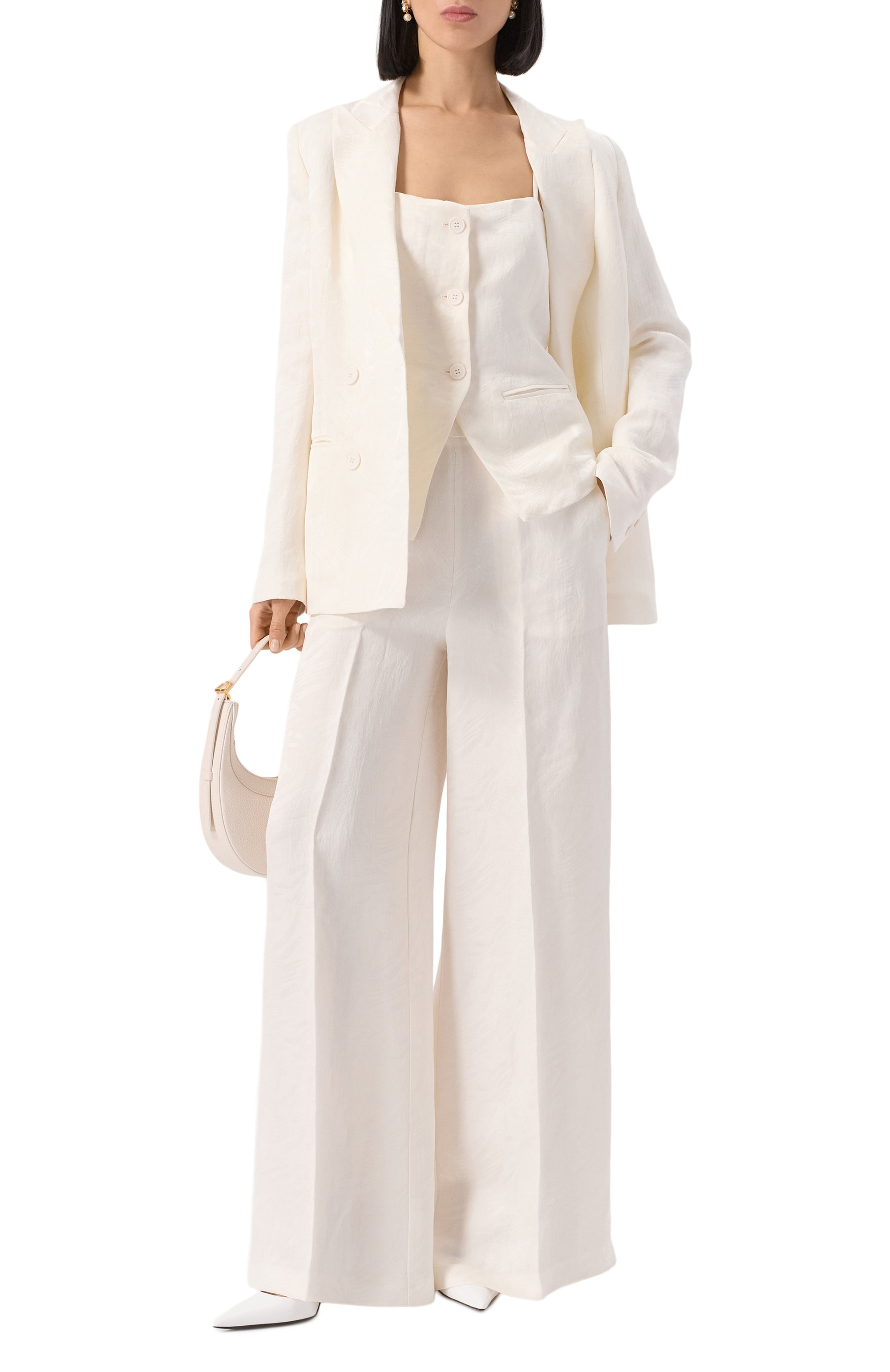 Атласные брюки TWINSET, арт. 251TT2172, фото 2