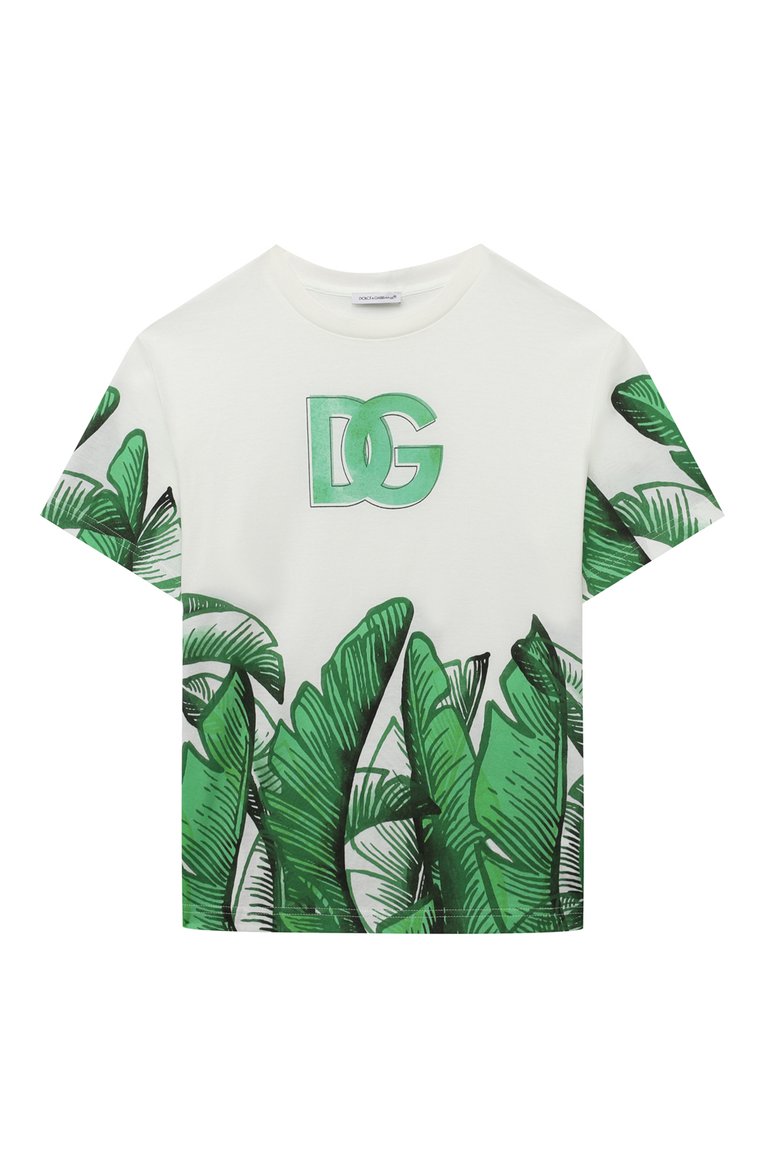 Хлопковая футболка DOLCE & GABBANA, арт. L4JTEY/G7K8U/8-12+, фото 1