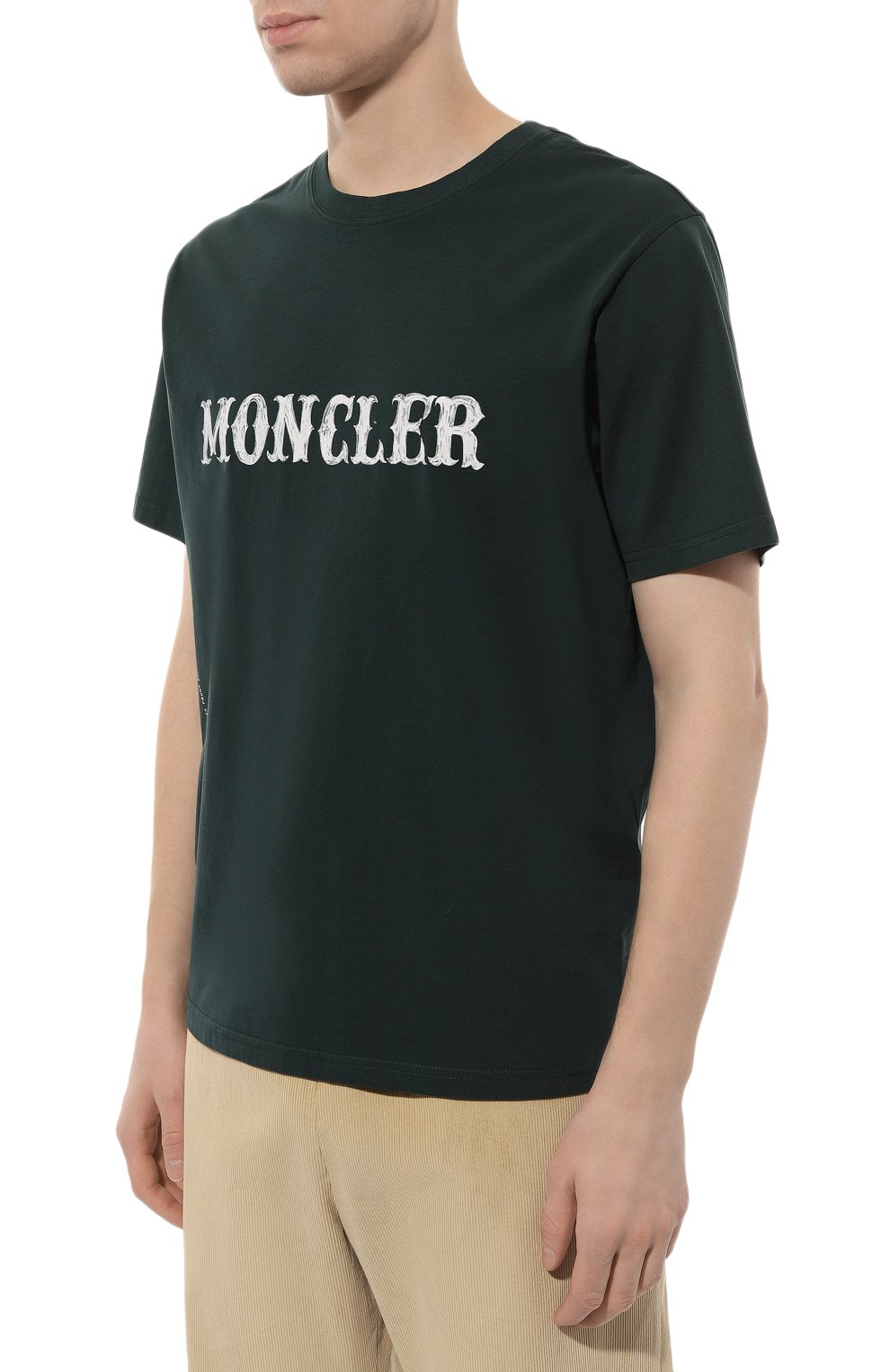 Хлопковая футболка moncler genius x fragment frgmt MONCLER GENIUS, арт. 8C000-01-M2350, фото 3