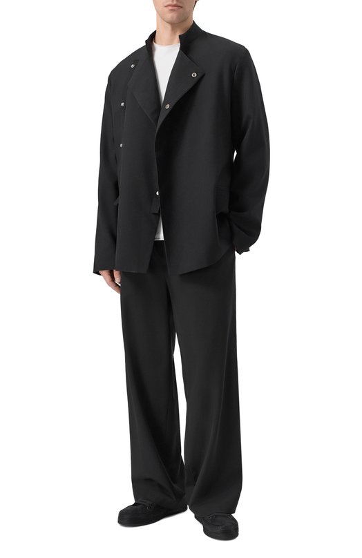 Шерстяной пиджак MORDECAI 26E96MRU23N Чёрный  26E96MRU23N Фото 2