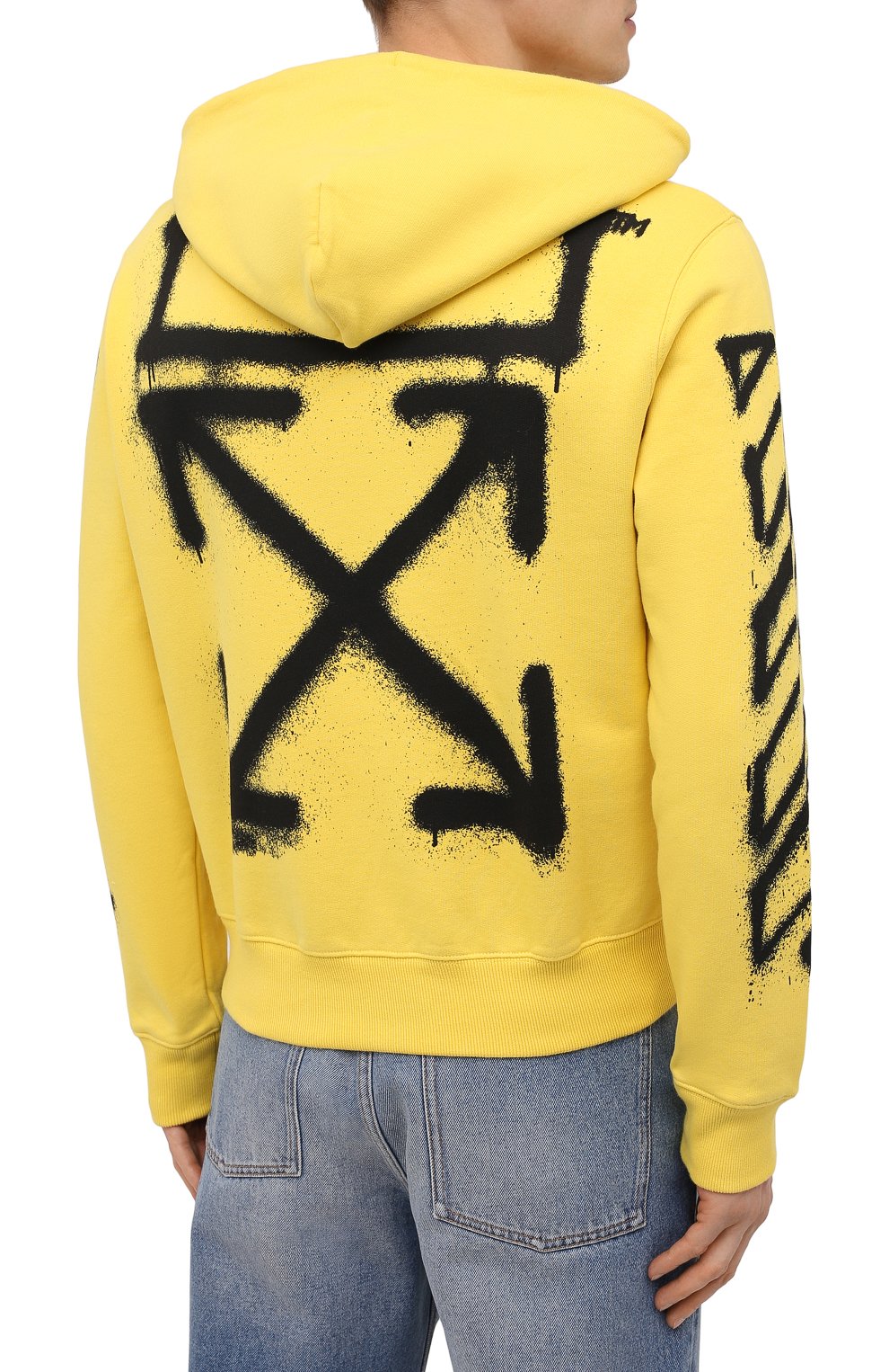 Хлопковое худи OFF-WHITE, арт. 0MBB034S21FLE004, фото 4