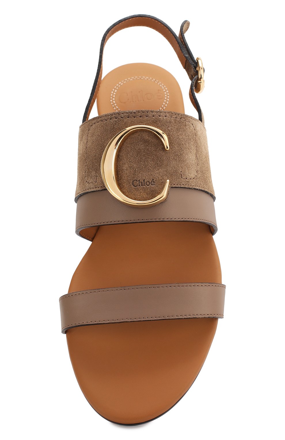 Кожаные сандалии CHLOÉ, арт. CHC20U32691, фото 5