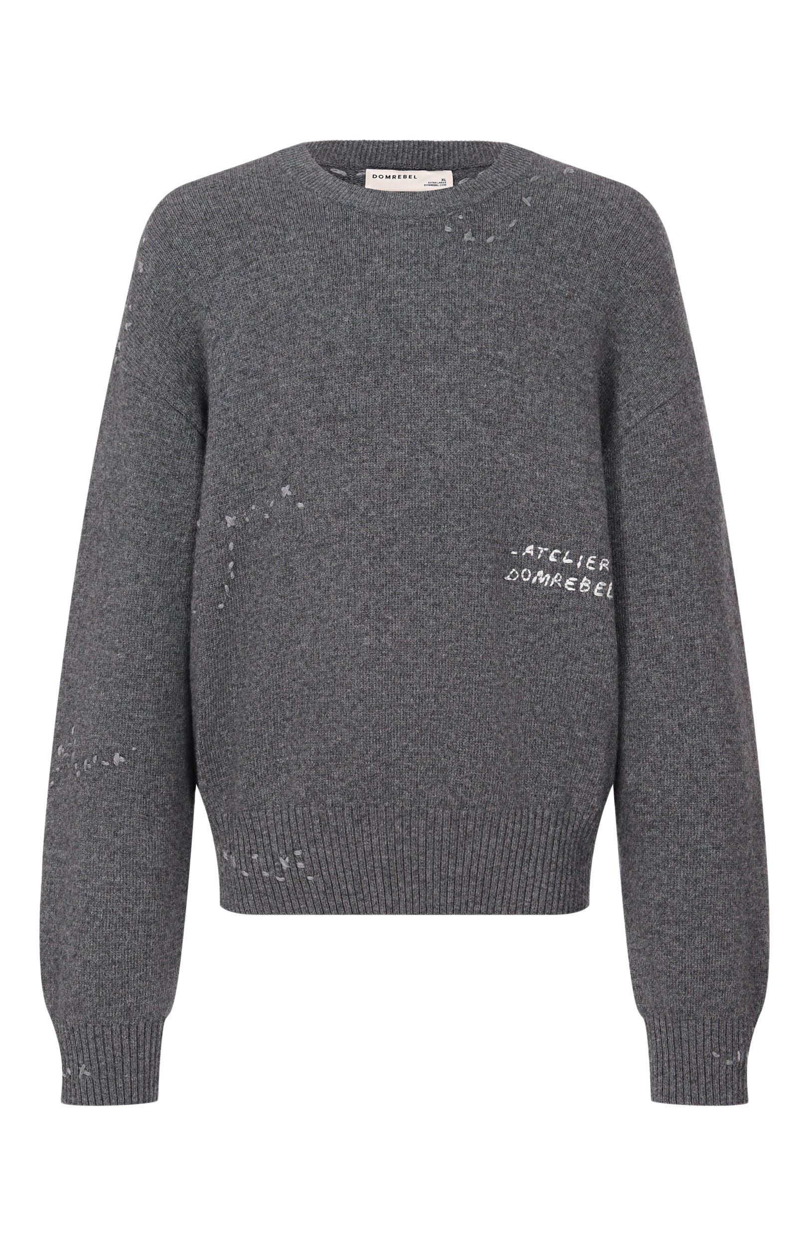 Шерстяной свитер DOMREBEL, арт. M WISER/KNIT CREWNECK, фото 1