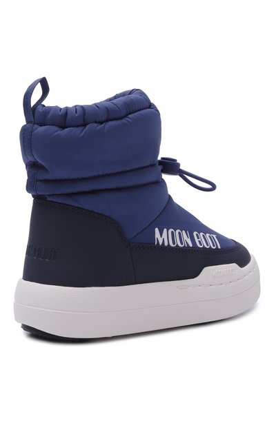 Утепленные сапоги MOON BOOT синего цвета по цене 18750 руб., арт. 80D3440090_001, фото 3 Утепленные сапоги MOON BOOT, арт. 80D3440090_001, фото 3