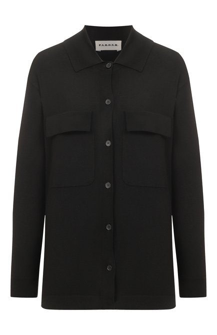 Женский кардиган из шерсти и кашемира P.A.R.O.S.H., арт. LIME25-D540898