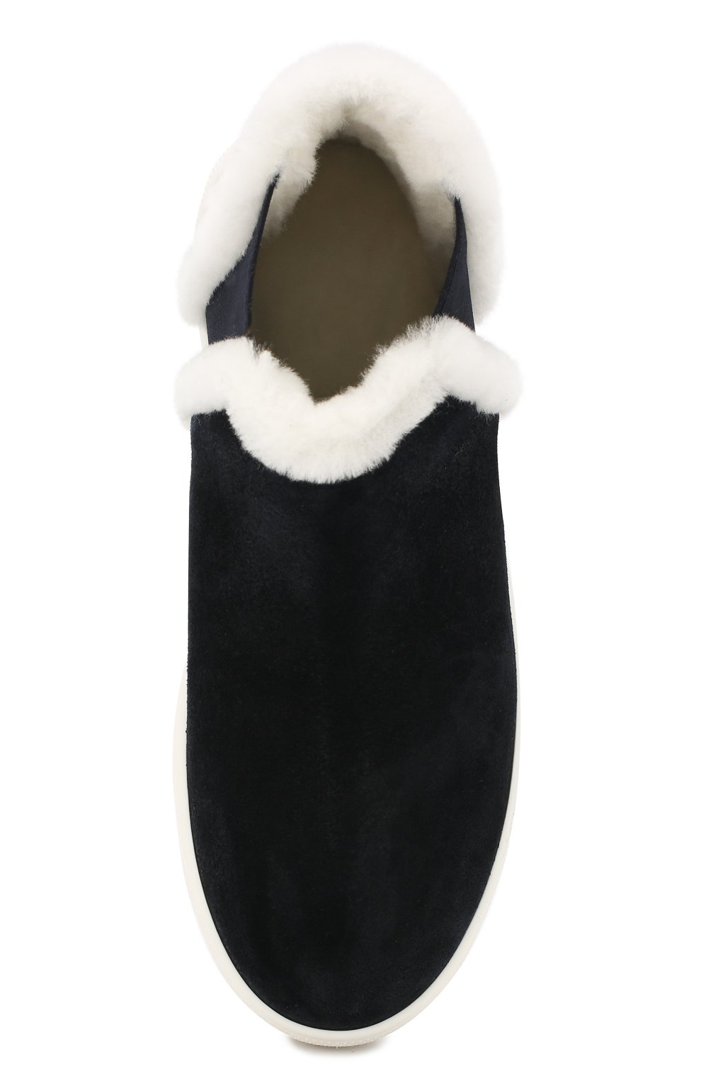 Замшевые ботинки с меховой отделкой IL GUFO, арт. G986/VEL0UR/35-42, фото 4