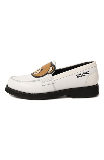 Кожаные лоферы MOSCHINO, арт. 74479/38, фото 2