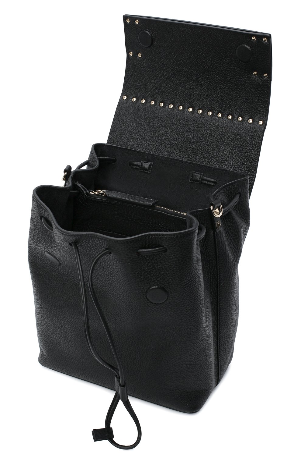 Рюкзак rockstud VALENTINO черного цвета по цене 231000 руб., арт. VW2B0H60/YRK, фото 4 Рюкзак rockstud VALENTINO, арт. VW2B0H60/YRK, фото 4