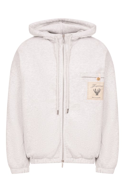 Хлопковая толстовка Jacquemus 26EH0W00415/AJ00262 Серый 26EH0W00415/AJ00262