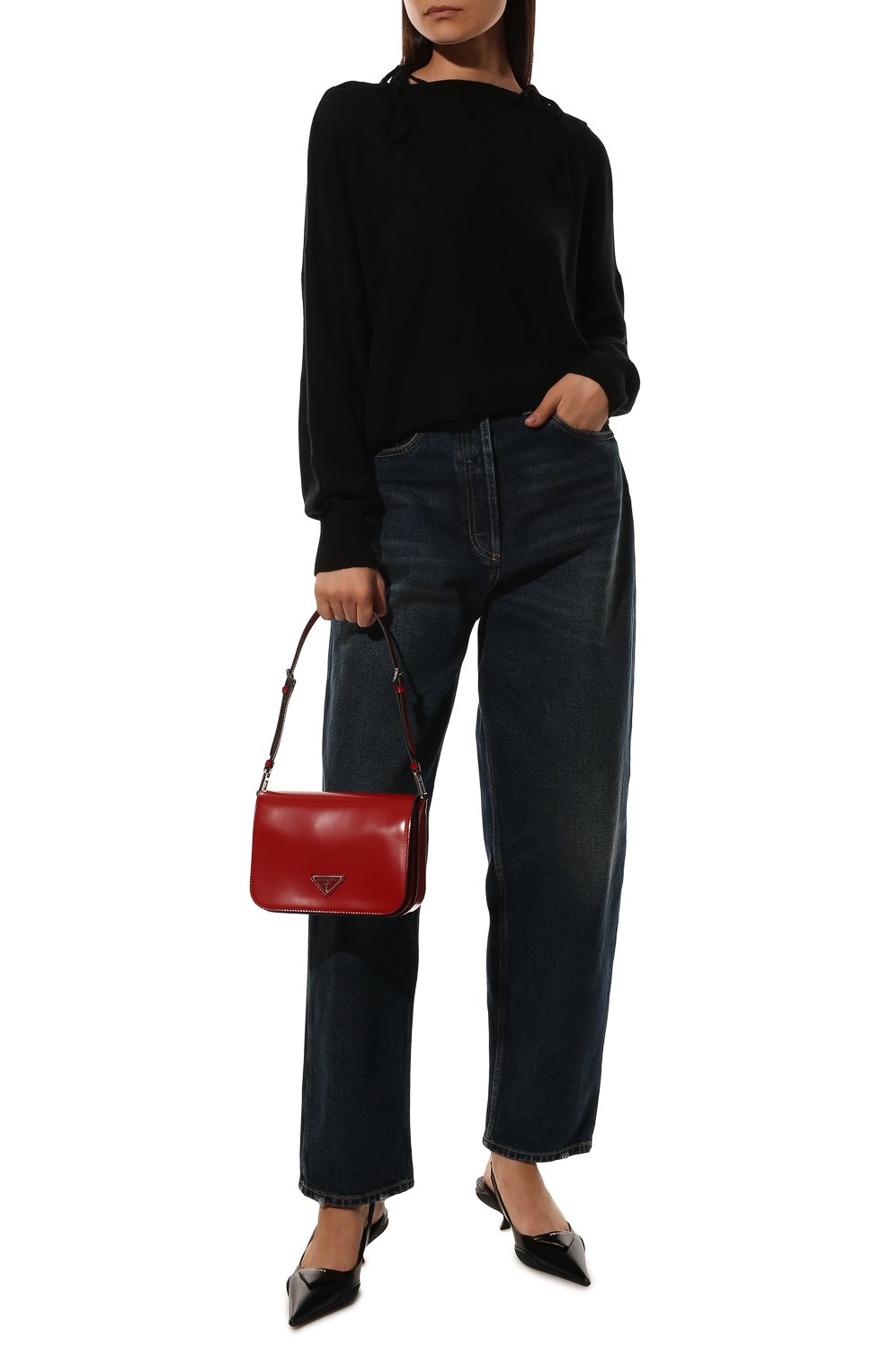 Кашемировый пуловер PRADA, арт. P24P1C-10RX-F0002-221, фото 2