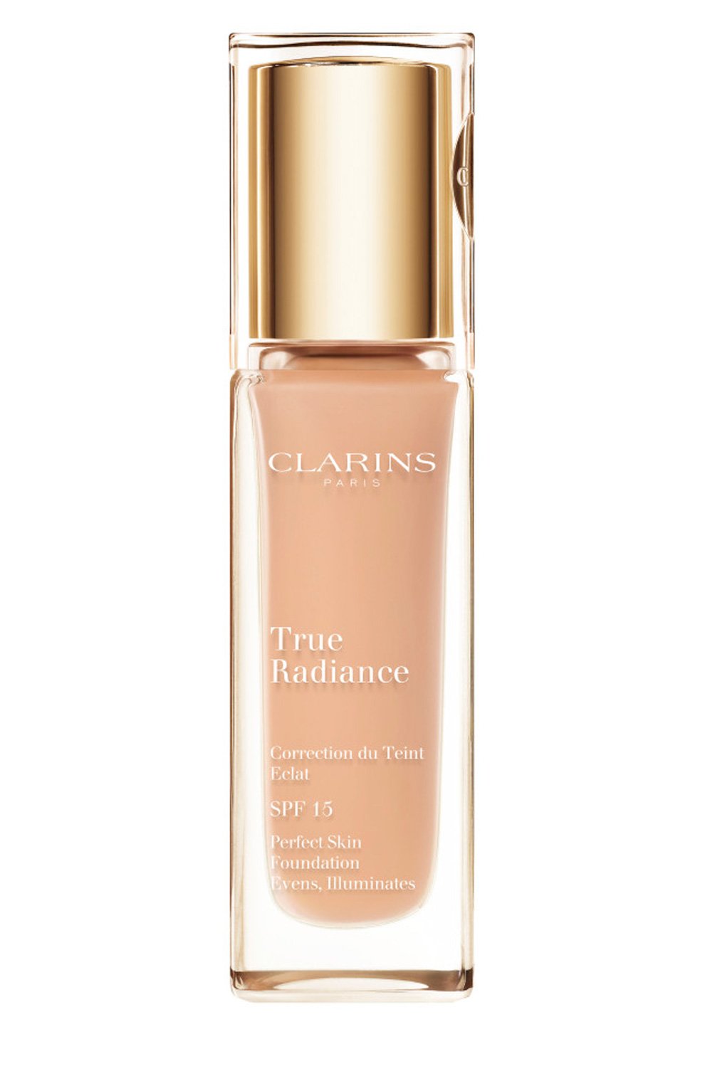 Тональный крем с эффектом сияния true radiance spf15, 107 (30ml) CLARINS, арт. 04065510, фото 1