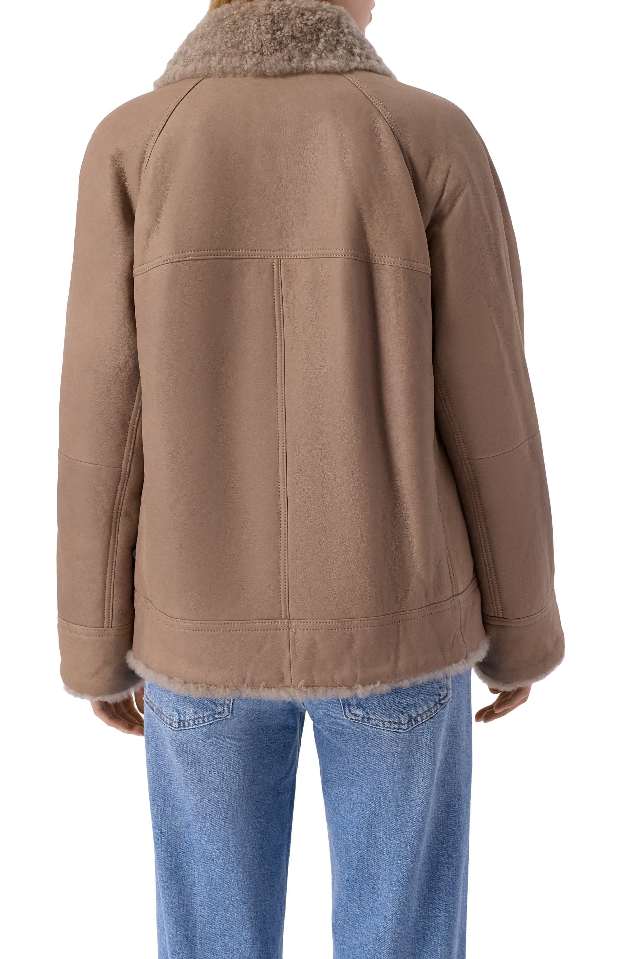 Дубленка из овчины BRUNELLO CUCINELLI, арт. MPMBP7911, фото 4