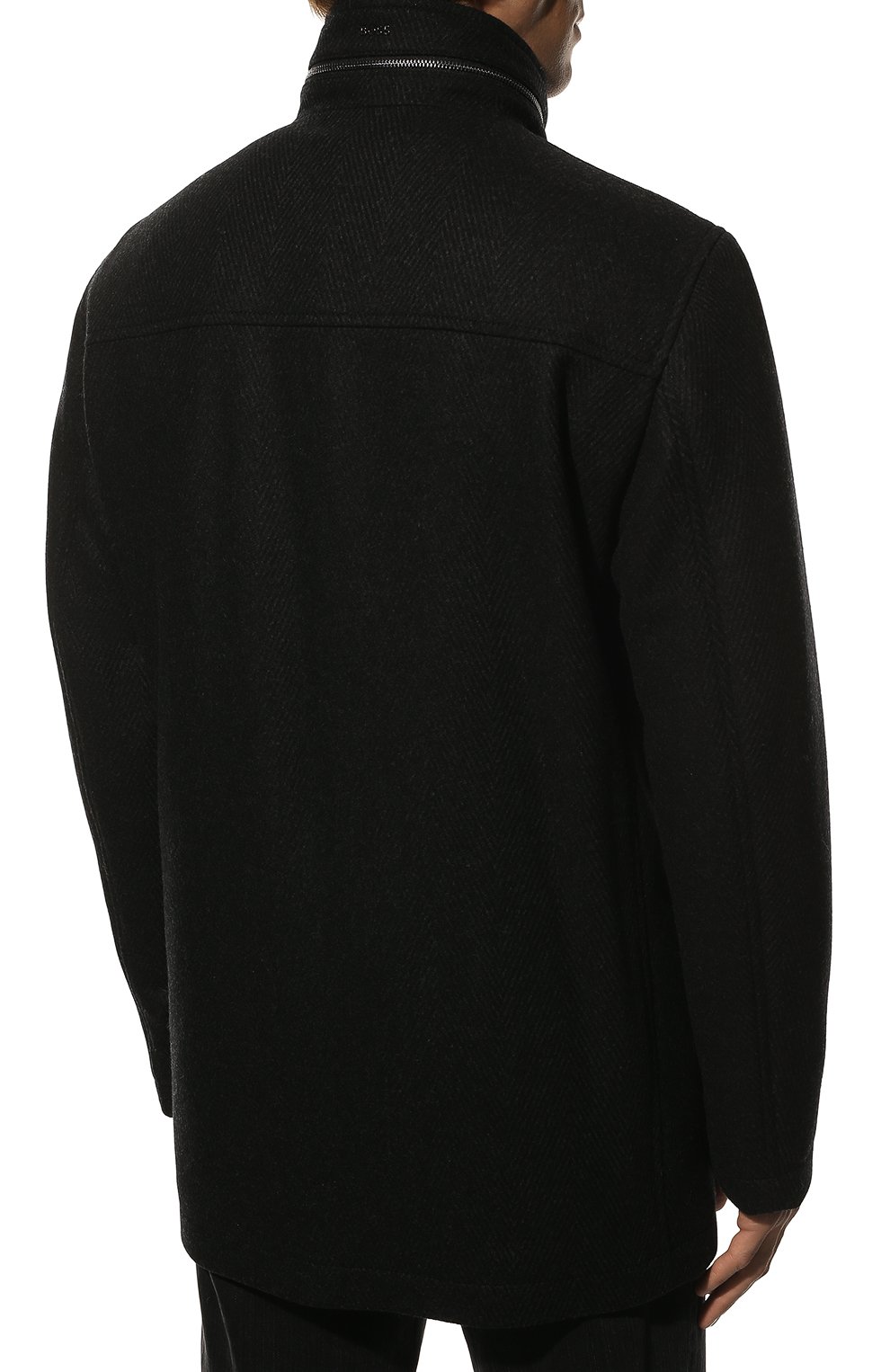 Пальто из шерсти и кашемира BOSS, арт. 50479568, фото 4