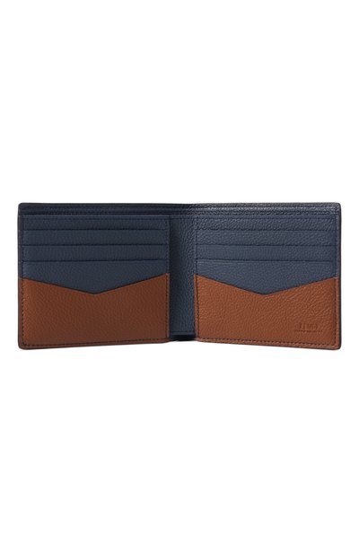 Кожаное портмоне FENDI темно-синего цвета по цене 72450 руб., арт. 7M0169/B09X, фото 3 Кожаное портмоне FENDI, арт. 7M0169/B09X, фото 3