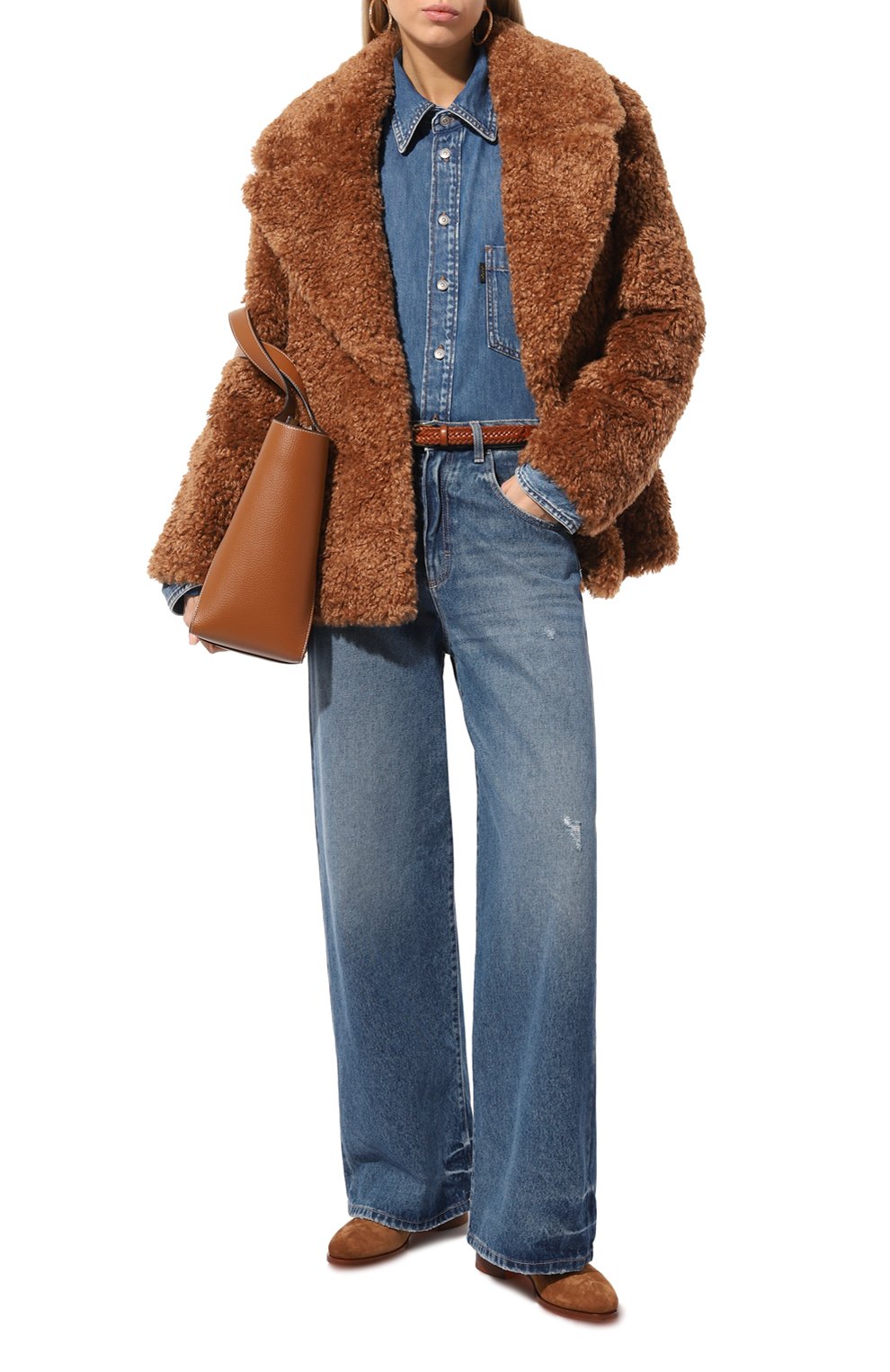 Шуба из экомеха STELLA MCCARTNEY, арт. 680088/3EU901, фото 2