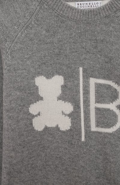 Кашемировый пуловер BRUNELLO CUCINELLI, арт. B22M73110V, фото 3