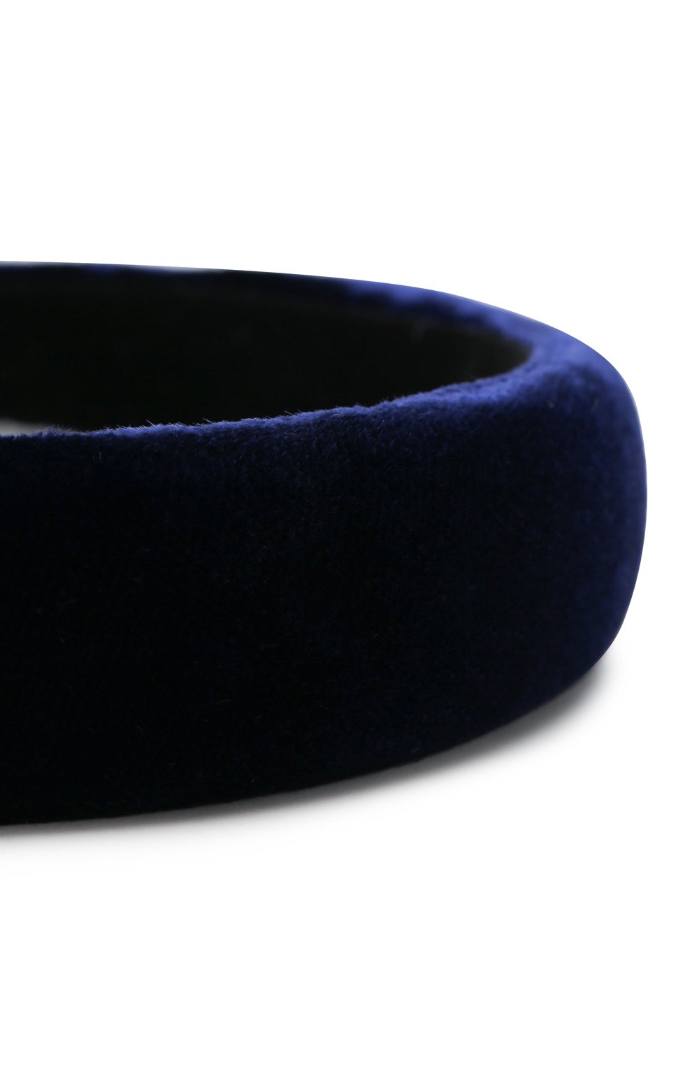 Ободок для волос ALEXANDRE DE PARIS синего цвета по цене 11260 руб., арт. THB-17405-25 M, фото 2 Ободок для волос ALEXANDRE DE PARIS, арт. THB-17405-25 M, фото 2