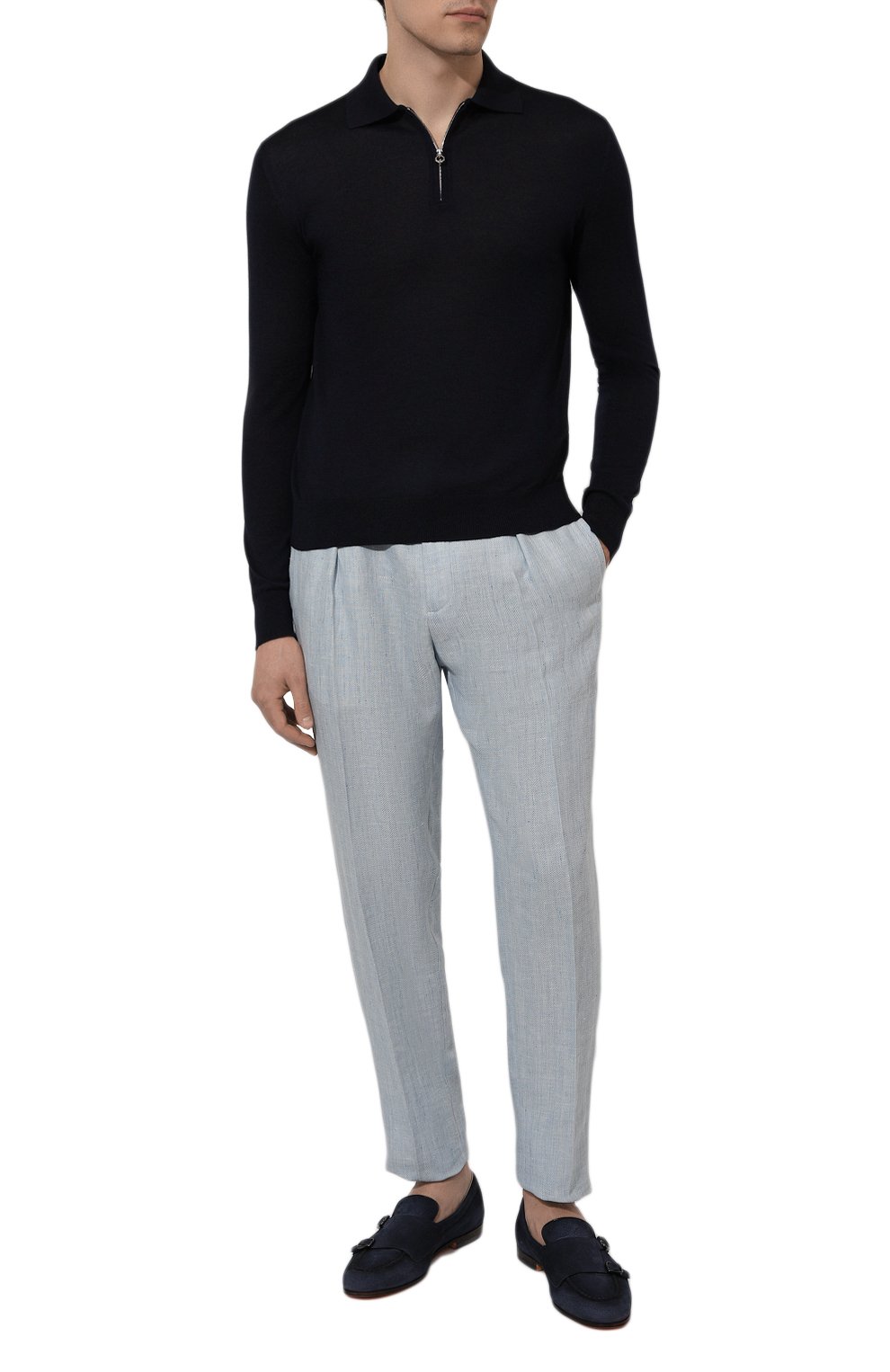 Поло из кашемира и шелка STEFANO RICCI, арт. KE03500P30/E24345, фото 2