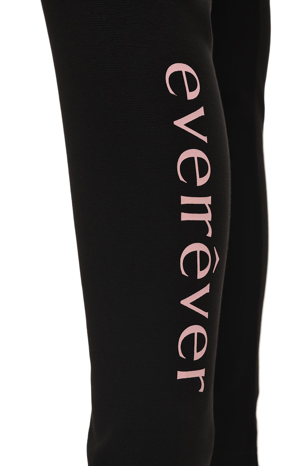 Хлопковые легинсы EVERREVER черного цвета по цене 5300 руб., арт. RE-LG-BLP-03, фото 5 Хлопковые легинсы EVERREVER, арт. RE-LG-BLP-03, фото 5