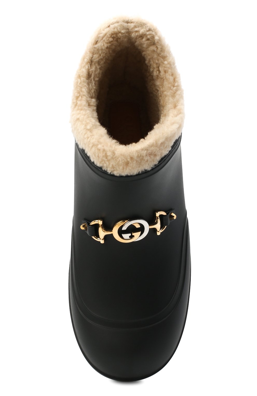 Резиновые сапоги GUCCI черного цвета по цене 79700 руб., арт. 626692/JCC00, фото 5 Резиновые сапоги GUCCI, арт. 626692/JCC00, фото 5
