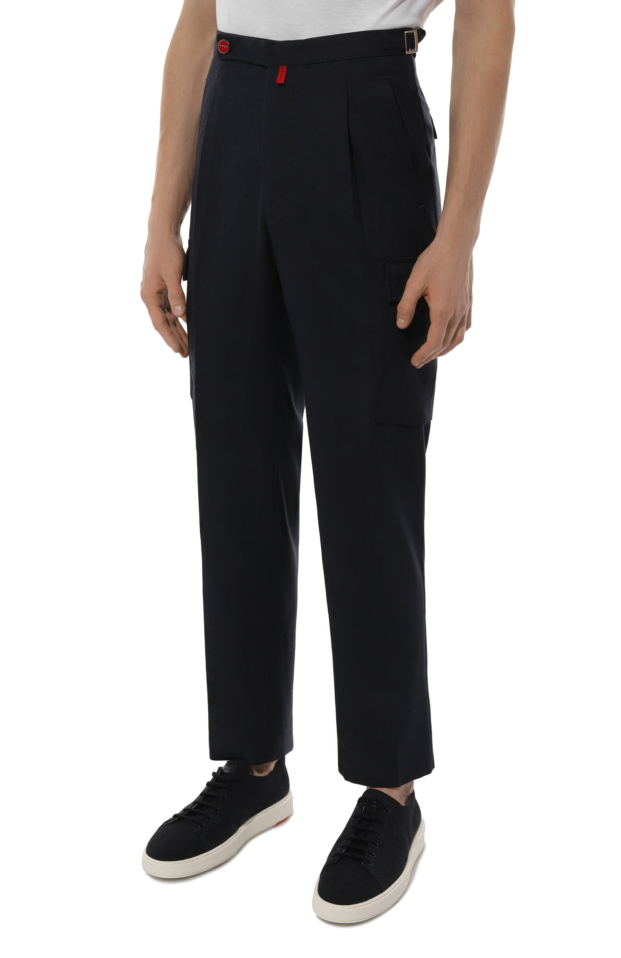 Кашемировые брюки-карго KITON, арт. UP0005K0130F05, фото 3