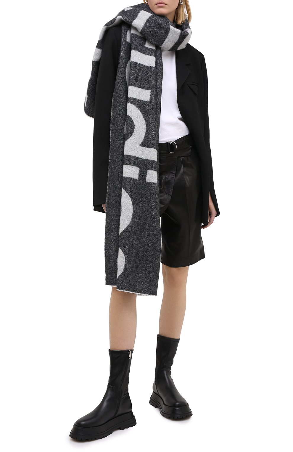 Хлопковая футболка ACNE STUDIOS, арт. 25E173/W, фото 2