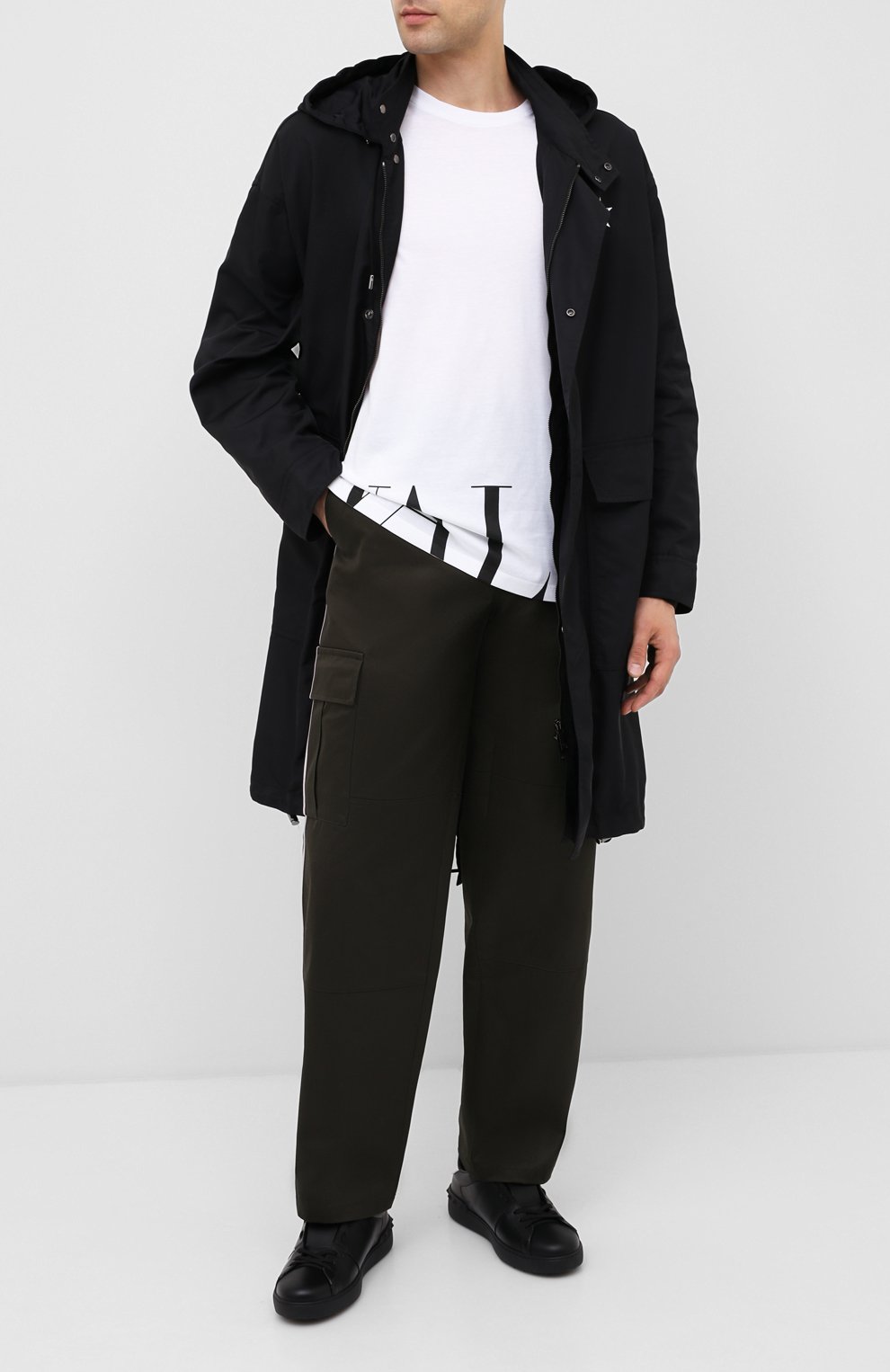 Кожаные кеды vltn VALENTINO, арт. RY2S0830/XZU, фото 2