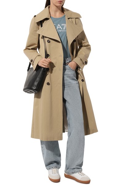 Хлопковая футболка EA7, арт. 8NTT66/TJFKZ, фото 2