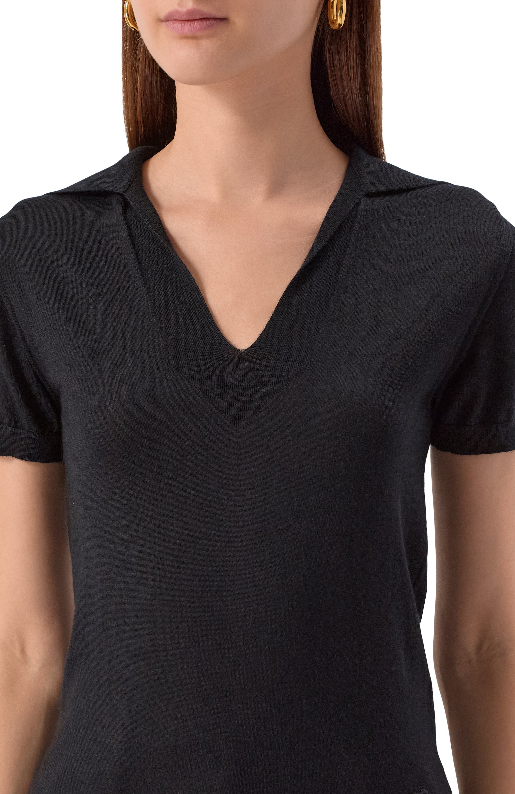 Кашемировое поло DOLCE & GABBANA, арт. FXZ34Z/JBW0P, фото 5