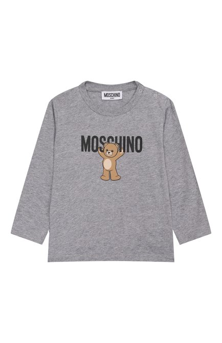 Хлопковый лонгслив MOSCHINO, арт. MU0019/LAA10