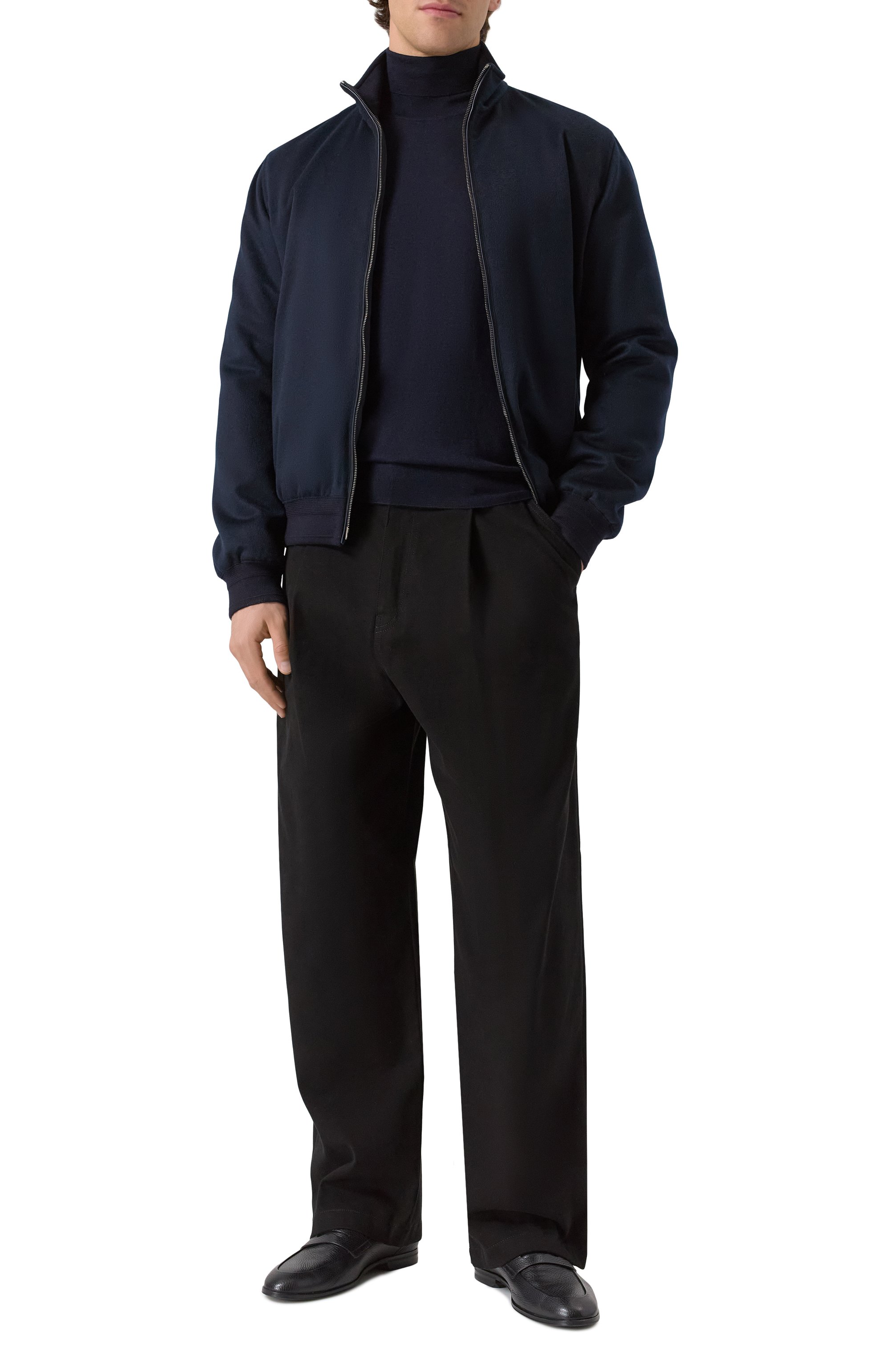 Водолазка из кашемира и шелка FEDELI, арт. MU007124, фото 2