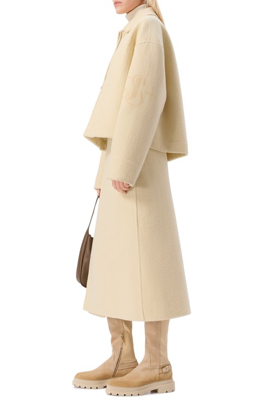 Комбинированные сапоги Santoni WSEG71065G0MTHI0 Бежевый  WSEG71065G0MTHI0 Фото 3