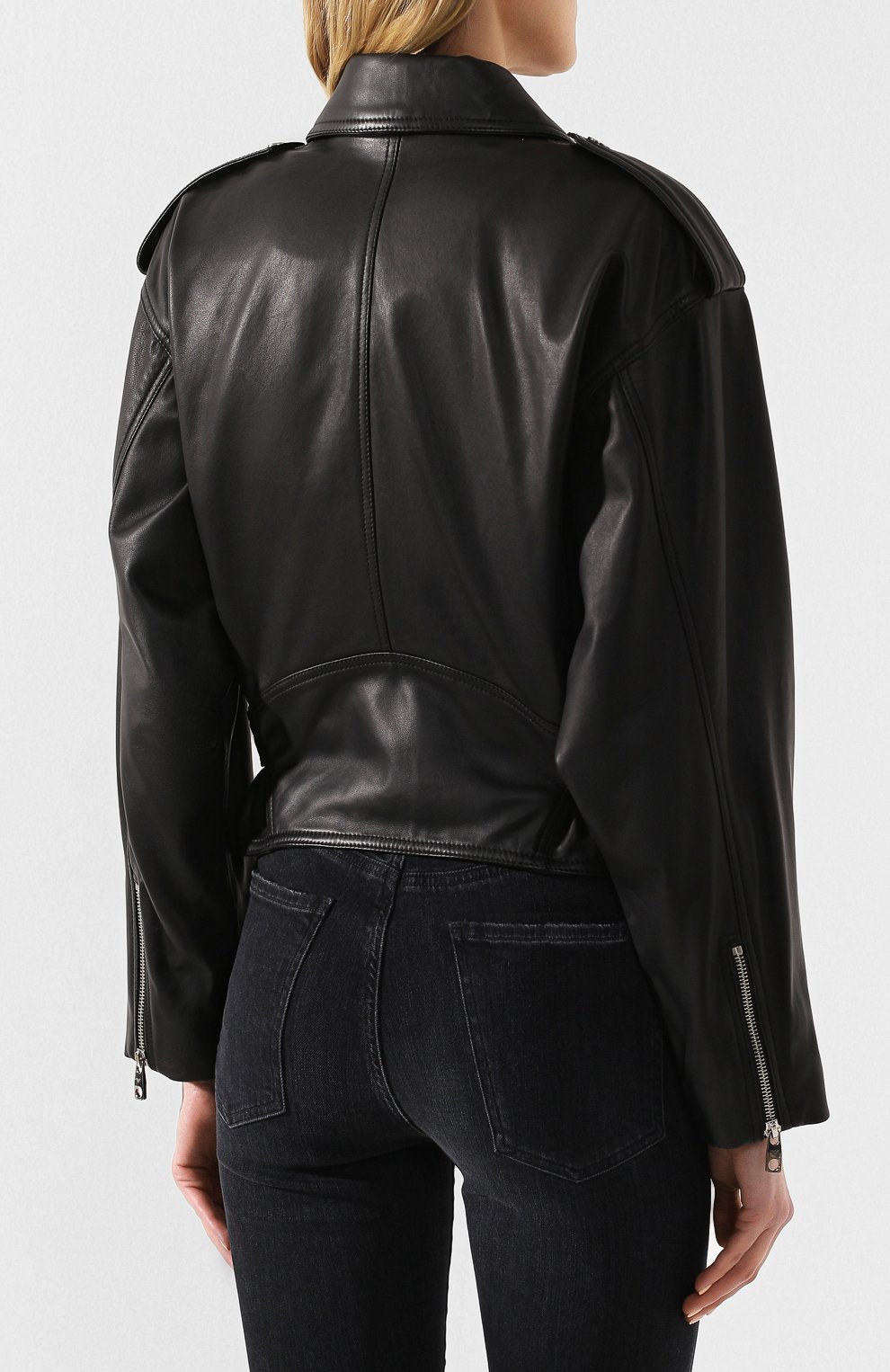 Кожаная куртка EMPORIO ARMANI, арт. 5NB04P/52P08, фото 4