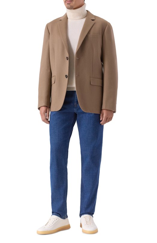 Шерстяной пиджак 12 STOREEZ 133554 Бежевый  133554 Фото 2