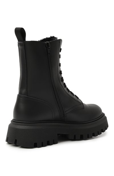 Кожаные ботинки MSGM KIDS, арт. 81142/36-40, фото 3