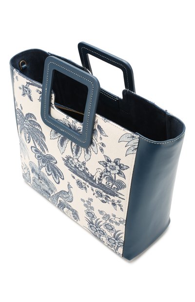 Сумка shirley STAUD синего цвета по цене 29950 руб., арт. 184-9042, фото 4 Сумка shirley STAUD, арт. 184-9042, фото 4