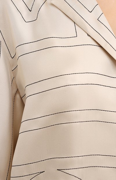 Атласная рубашка TOTEME, арт. SANVILLE 203-701-708, фото 5