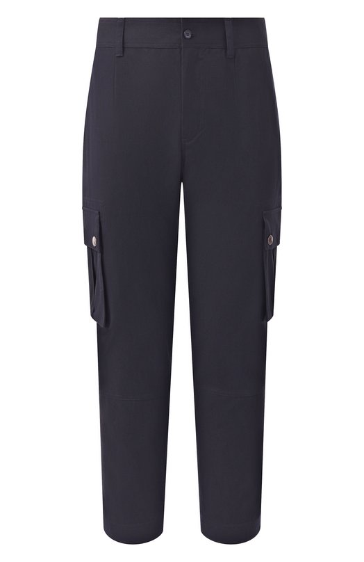 Хлопковые брюки-карго Dolce & Gabbana GVB4ET/FUFJU Синий GVB4ET/FUFJU